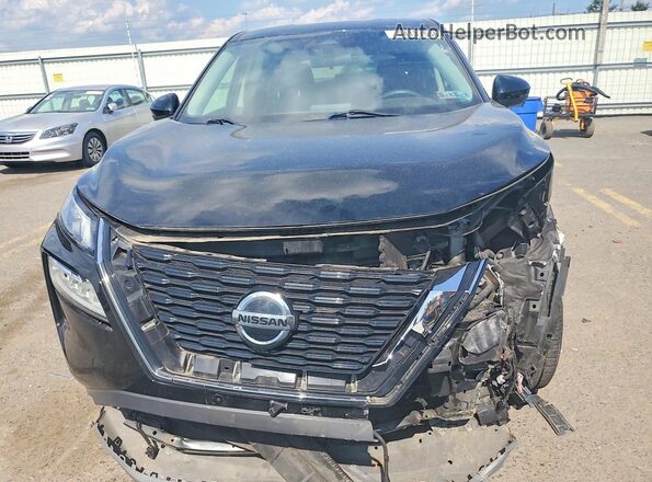 5N1AT3BB9MC730954 2021 NISSAN ROGUE Black Widok z przodu