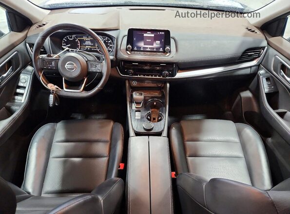 5N1AT3BB9MC738410 2021 NISSAN ROGUE Серый Вид панели приборов