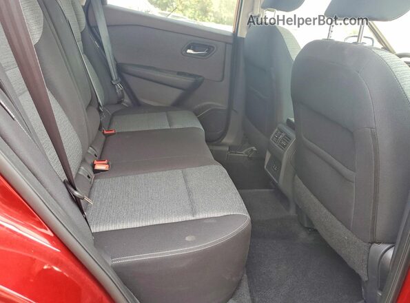 5N1AT3BB9MC785078 2021 NISSAN ROGUE Maroon უკანა სალონის ხედი