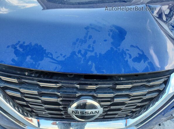 5N1AT3BB9MC829614 2021 NISSAN ROGUE Синий Вид задней части салона