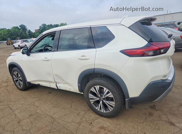 5N1AT3BB9MC831931 2021 NISSAN ROGUE White Rear left