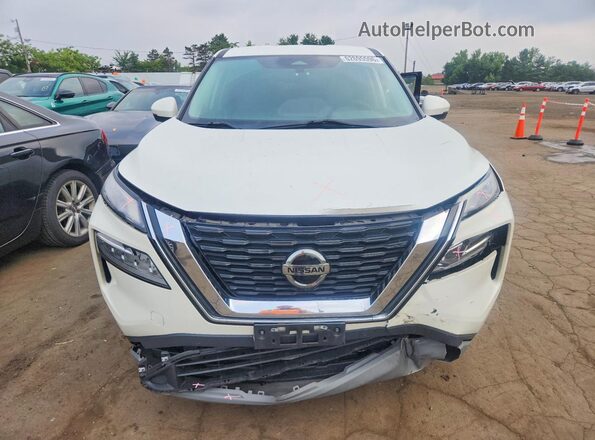 5N1AT3BB9MC831931 2021 NISSAN ROGUE White Front view