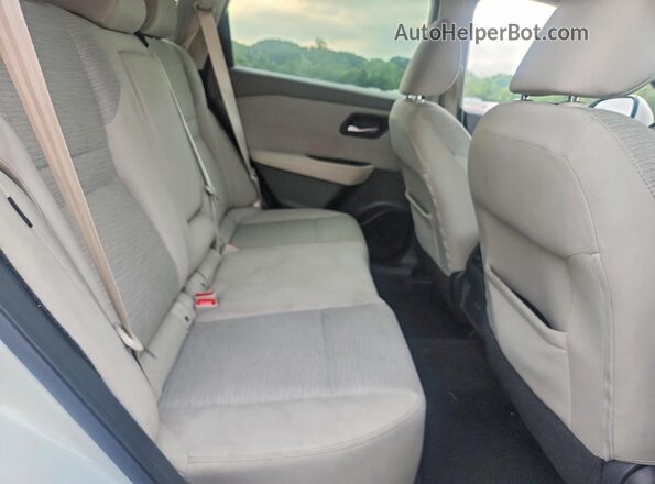 5N1AT3BB9MC831931 2021 NISSAN ROGUE White Rear interior view