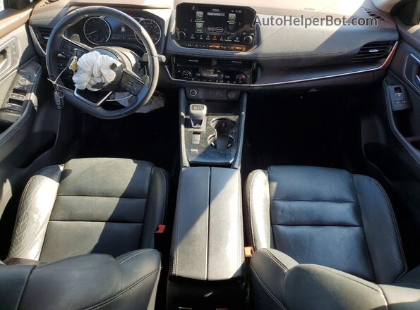 5N1AT3CA0MC820323 2021 NISSAN ROGUE Gray Dashboard view