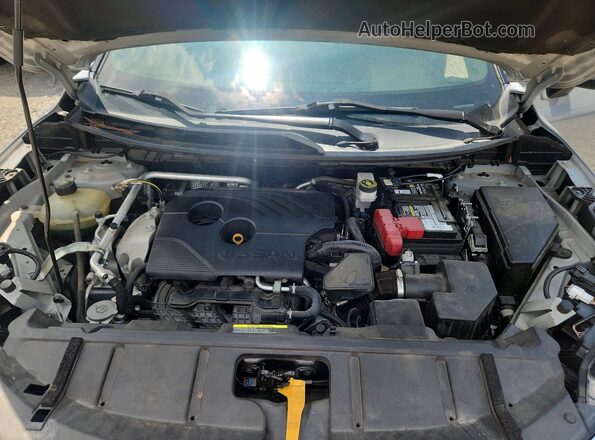 5N1AT3CA1MC707464 2021 NISSAN ROGUE Gray Widok wnętrza z tyłu