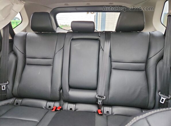 5N1AT3CA2MC771822 2021 NISSAN ROGUE Gray Rear seats view