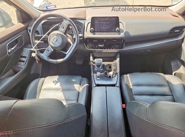 5N1AT3CA5MC694203 2021 NISSAN ROGUE Gray Vista del salpicadero