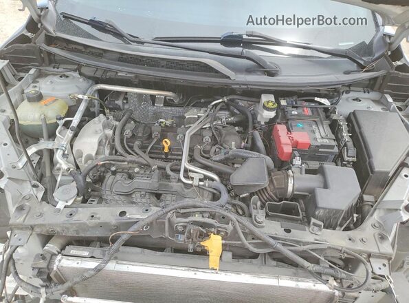 5N1AT3CA5MC830569 2021 NISSAN ROGUE Gray ძრავის განყოფილების ხედი
