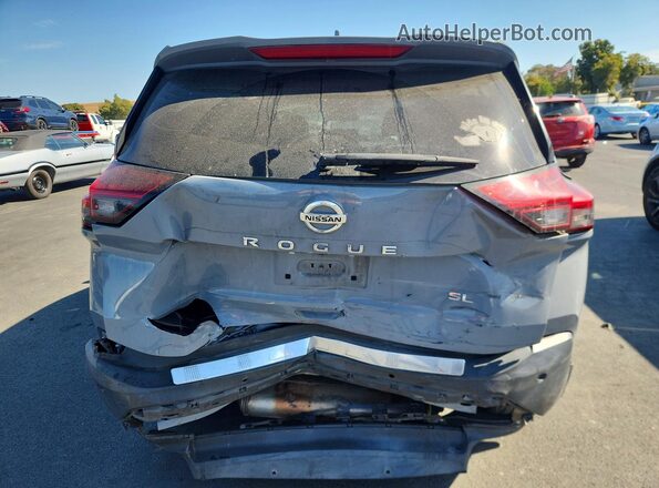 5N1AT3CA9MC718938 2021 NISSAN ROGUE Gray Vista trasera