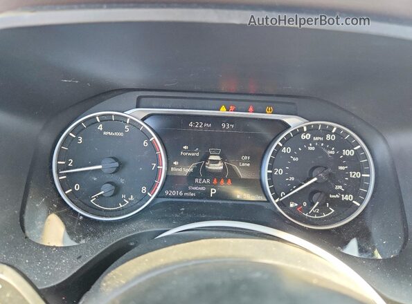 5N1AT3CA9MC718938 2021 NISSAN ROGUE Gray Vista del cuadro de instrumentos