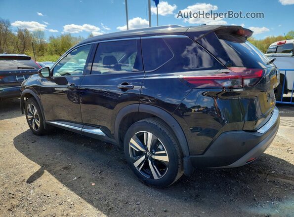 5N1AT3CB2MC794414 2021 NISSAN ROGUE Black Tył lewy