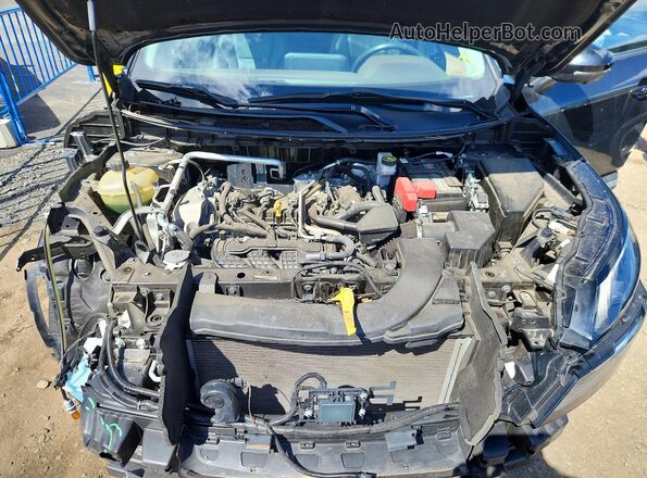 5N1AT3CB2MC794414 2021 NISSAN ROGUE Black Widok komory silnika