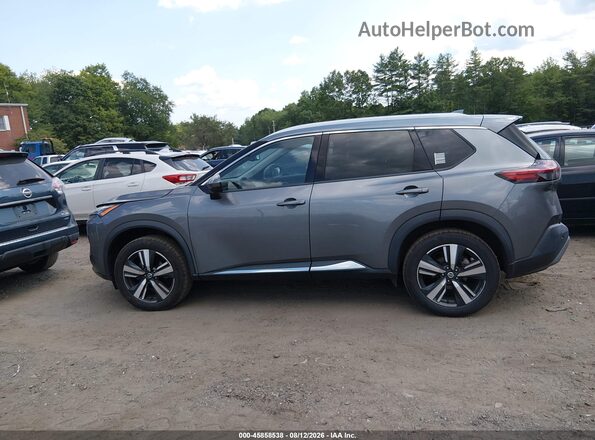 5N1AT3CB7MC730157 2021 NISSAN ROGUE Gray Սալոնի 360 աստիճան տեսք