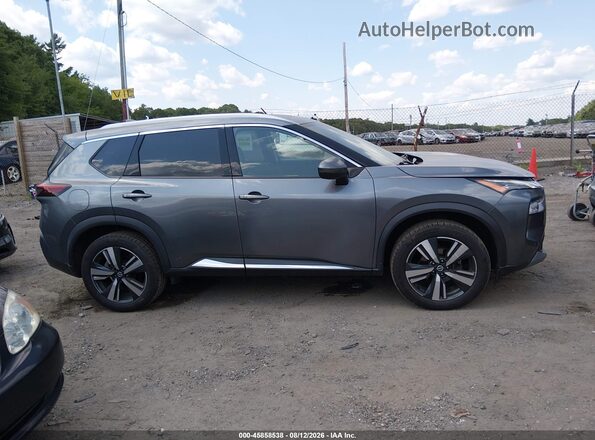 5N1AT3CB7MC730157 2021 NISSAN ROGUE Gray Սալոնի հետևի տեսք