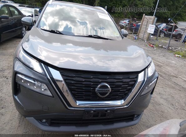 5N1AT3CB7MC730157 2021 NISSAN ROGUE Gray Սարքավորումների վահանակի տեսք