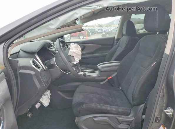 5N1AZ2AJXLN163111 2020 NISSAN MURANO Charcoal Widok wnętrza z przodu
