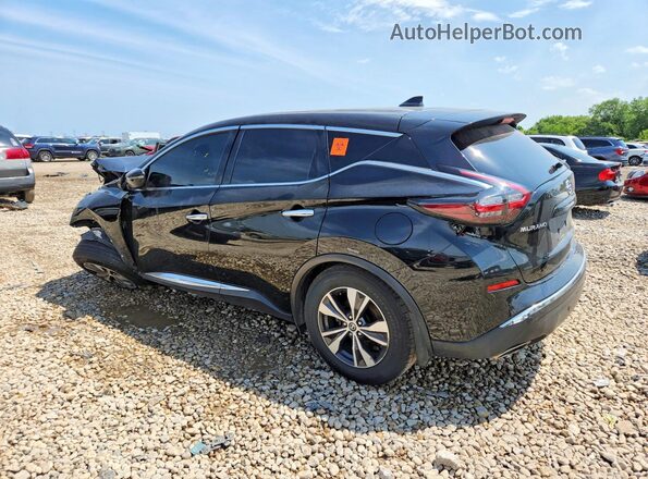 5N1AZ2AS0LN171422 2020 NISSAN MURANO Black უკანა მარცხენა
