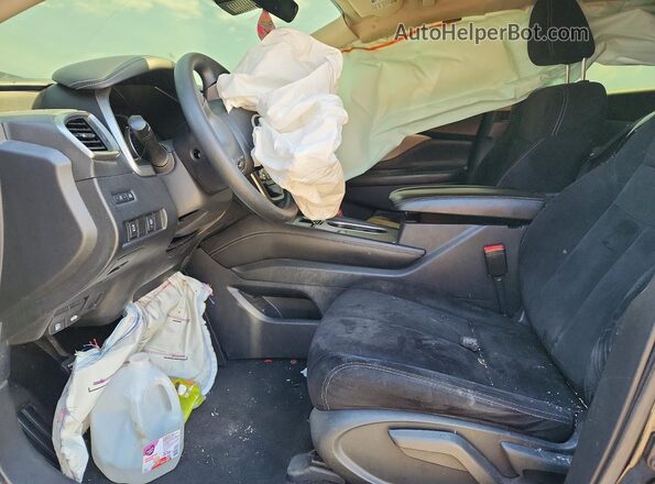 5N1AZ2AS0LN171422 2020 NISSAN MURANO Black წინა სალონის ხედი