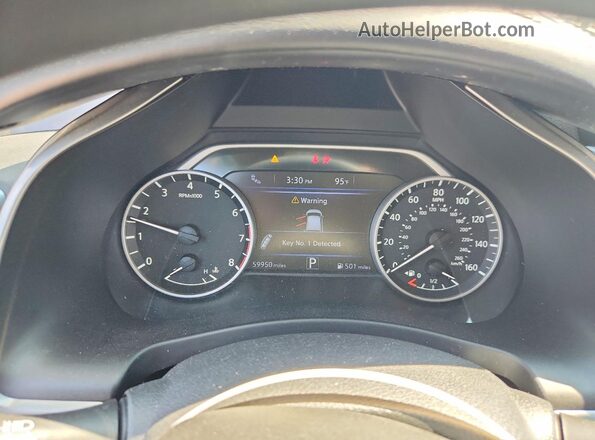 5N1AZ2AS3NC122388 2022 NISSAN MURANO Черный Вид щитка приборов