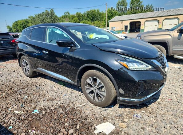 5N1AZ2AS3NC122388 2022 NISSAN MURANO Черный Передняя правая четверть