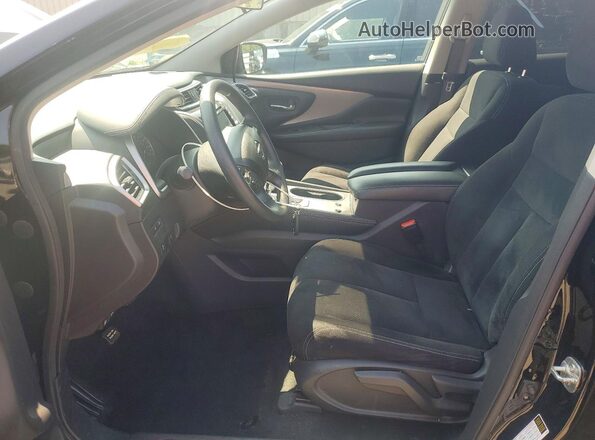 5N1AZ2AS7LN116546 2020 NISSAN MURANO Black წინა სალონის ხედი