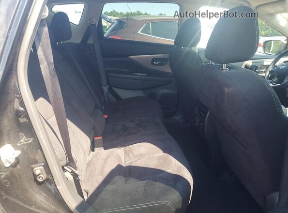 5N1AZ2AS7LN116546 2020 NISSAN MURANO Black უკანა სალონის ხედი