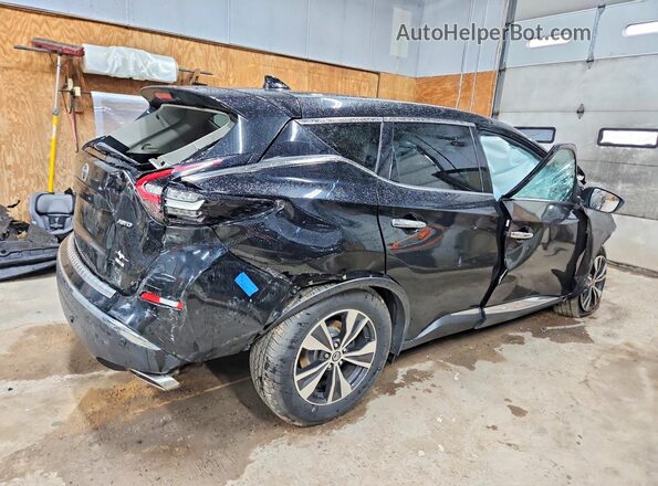 5N1AZ2AS8LN158949 2020 NISSAN MURANO Black უკანა მარჯვენა