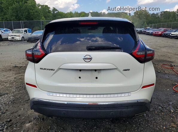 5N1AZ2AS8MC108825 2021 NISSAN MURANO White Вид ззаду