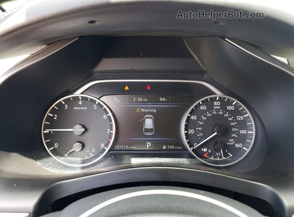5N1AZ2AS8MC108825 2021 NISSAN MURANO White Вид щитка приладів