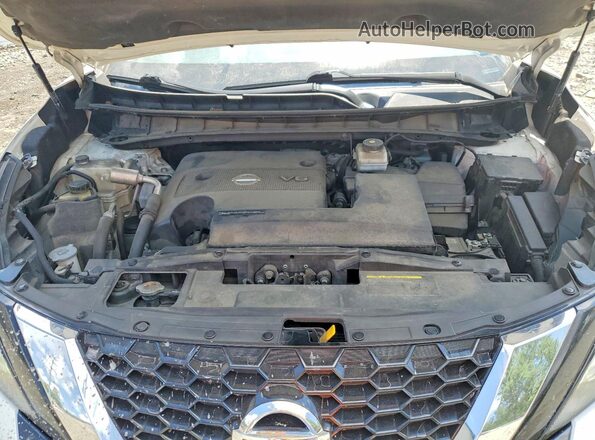 5N1AZ2AS8MC108825 2021 NISSAN MURANO White Вид підкапотного простору