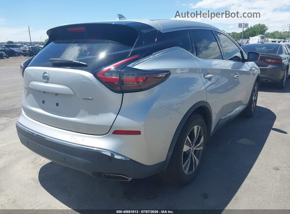 5N1AZ2AS9LN170835 2020 NISSAN MURANO Серебряный Задняя правая четверть