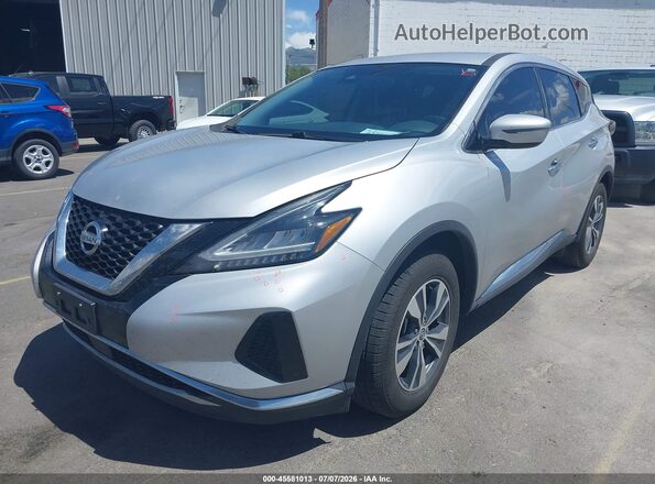 5N1AZ2AS9LN170835 2020 NISSAN MURANO Серебряный Передняя левая четверть