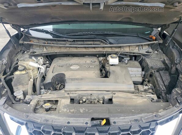 5N1AZ2AS9PC116162 2023 NISSAN MURANO Black Vista del compartimento del motor