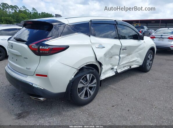 5N1AZ2ASXPC105820 2023 NISSAN MURANO White Задня права чверть