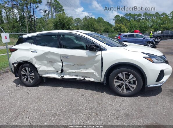 5N1AZ2ASXPC105820 2023 NISSAN MURANO White Вид задньої частини салону