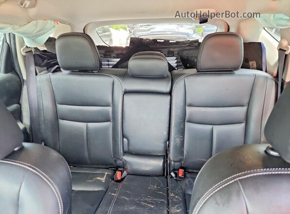 5N1AZ2BJ6PC118229 2023 NISSAN MURANO Gray Vista de los asientos traseros