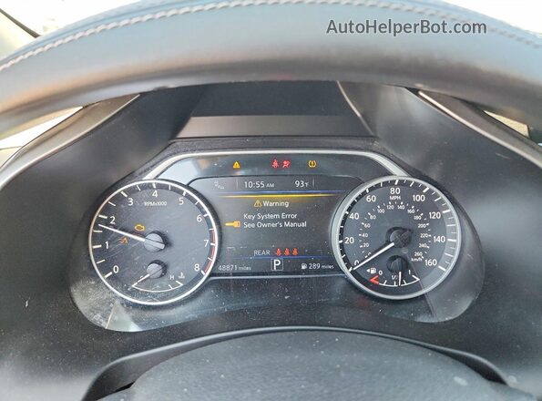 5N1AZ2BJXPC119366 2023 NISSAN MURANO Gray Instrument cluster view
