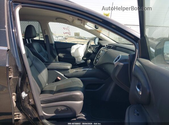 5N1AZ2BS0NC123724 2022 NISSAN MURANO Черный Вид салона спереди