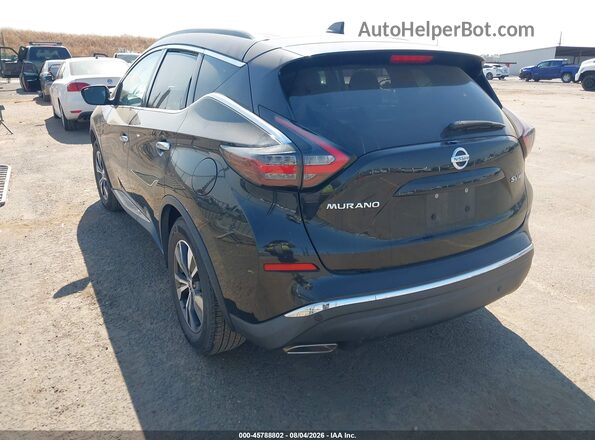 5N1AZ2BS0NC123724 2022 NISSAN MURANO Черный Задняя левая четверть