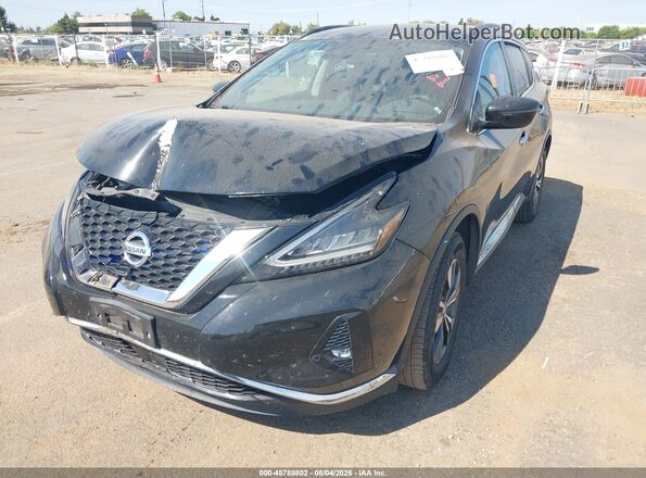 5N1AZ2BS0NC123724 2022 NISSAN MURANO Черный Передняя левая четверть