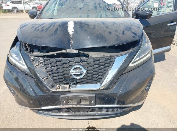 5N1AZ2BS0NC123724 2022 NISSAN MURANO Черный Вид спереди