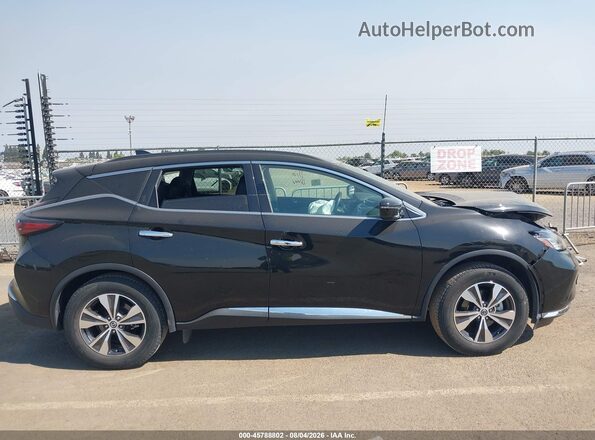 5N1AZ2BS0NC123724 2022 NISSAN MURANO Черный Вид задней части салона