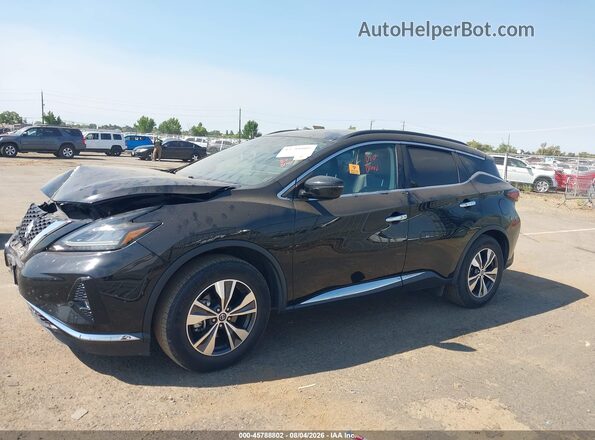 5N1AZ2BS0NC123724 2022 NISSAN MURANO Черный Панорамный вид салона 360°