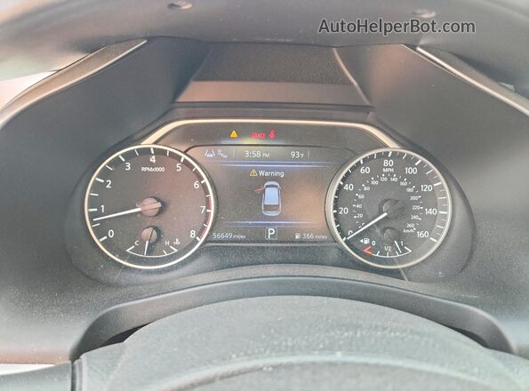 5N1AZ2BS0PC116257 2023 NISSAN MURANO Gray Instrument cluster view