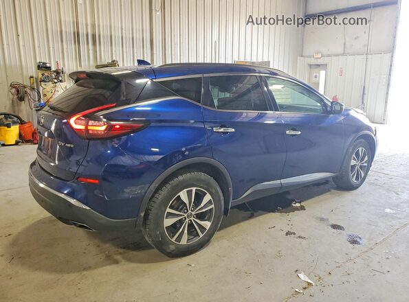 5N1AZ2BS2MC113341 2021 NISSAN MURANO Blue Trasero derecho
