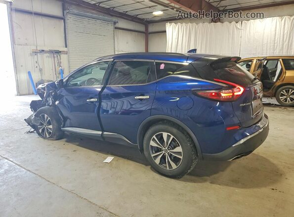 5N1AZ2BS2MC113341 2021 NISSAN MURANO Blue Trasero izquierdo