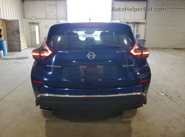 5N1AZ2BS2MC113341 2021 NISSAN MURANO Blue Vista trasera