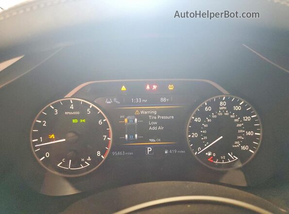 5N1AZ2BS2MC113341 2021 NISSAN MURANO Blue Vista del cuadro de instrumentos