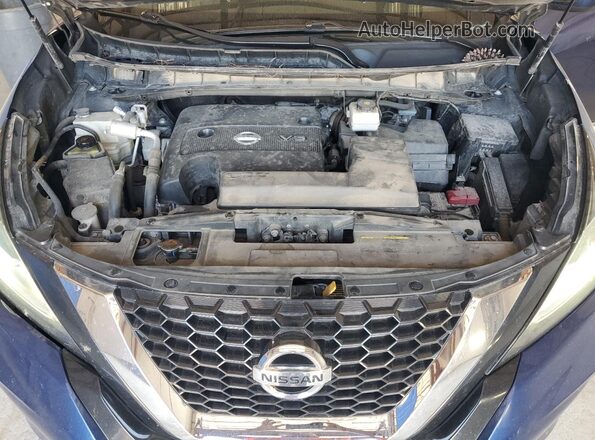 5N1AZ2BS4MC136894 2021 NISSAN MURANO Blue Vista interior de 360 grados