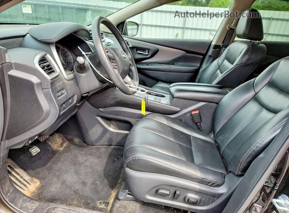 5N1AZ2BS8PC114501 2023 NISSAN MURANO Black Front interior view